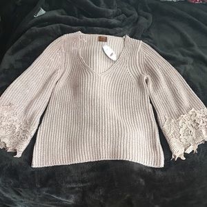 NWT Blush color sweater...